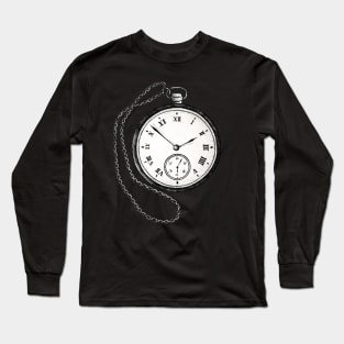 Vintage Pocket Watch Long Sleeve T-Shirt